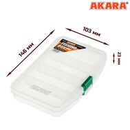 Купить Коробка рыболовная Akara BA-129 146х103х23мм в Минске, Беларуси! Топовая цена, скидки, доставка. Rybalkashop.by