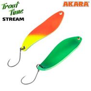 Купить Блесна колеблющаяся Akara Trout Time Stream 40мм 4.0г - 37 в Минске, Беларуси! Топовая цена, скидки, доставка. Rybalkashop.by