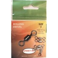 Купить Вертлюг Sport RB Rolling Swivel №10/9кг в Минске, Беларуси! Топовая цена, скидки, доставка. Rybalkashop.by