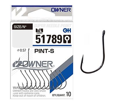 Купить Крючки Owner Pint-S 51789 №4 в Минске, Беларуси! Топовая цена, скидки, доставка. Rybalkashop.by