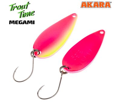 Купить Блесна колеблющаяся Akara Trout Time Megami 43мм 6.5г - 60 в Минске, Беларуси! Топовая цена, скидки, доставка. Rybalkashop.by