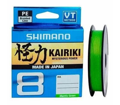 Купить Шнур плетеный Shimano Kairiki 8 150м 0.13мм 8.2кг - Mantis Green в Минске, Беларуси! Топовая цена, скидки, доставка. Rybalkashop.by