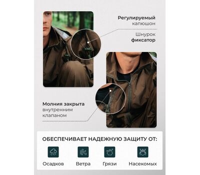 Купить Костюм-дождевик MedNovtex Expert, цвет: зеленый в Минске, Беларуси! Топовая цена, скидки, доставка. Rybalkashop.by