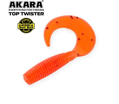 Купить Силиконовая приманка Akara Eatable Top Twister 50, цвет - 204 в Минске, Беларуси! Топовая цена, скидки, доставка. Rybalkashop.by
