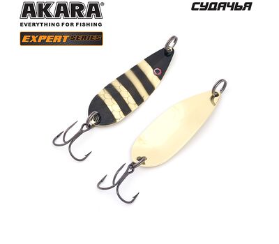 Купить Блесна колеблющаяся Akara Expert Судачья 60 (9 гр.) цвет - 14/GO в Минске, Беларуси! Топовая цена, скидки, доставка. Rybalkashop.by