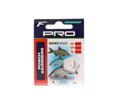 Купить Готовый поводок Flagman Pro Roach Skimmers Hooks №14 в Минске, Беларуси! Топовая цена, скидки, доставка. Rybalkashop.by