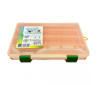 Купить Коробка FisherBox FB-220 Orange (рыболовная, 220x160x30 мм) в Минске, Беларуси! Топовая цена, скидки, доставка. Rybalkashop.by