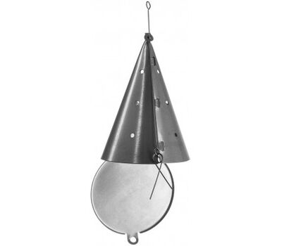 Купить Кормушка самосвал Helios металлическая Ice Fishing Vertical Feeder Metall высота 9.5см, диаметр 7см в Минске, Беларуси! Топовая цена, скидки, доставка. Rybalkashop.by