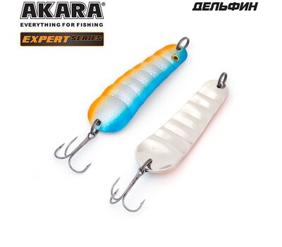 Купить Блесна колеблющаяся Akara Expert Дельфин 65 (12гр) цвет - 1/SIL в Минске, Беларуси! Топовая цена, скидки, доставка. Rybalkashop.by