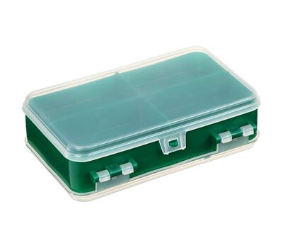 Купить Коробочка для оснастки Helios двухсторонняя, 14×8×4 см, цвет зеленый в Минске, Беларуси! Топовая цена, скидки, доставка. Rybalkashop.by