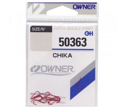 Купить Крючок Owner Chika Red 50363 №12 в Минске, Беларуси! Топовая цена, скидки, доставка. Rybalkashop.by
